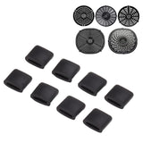 8Pcs Fryer Grill Silicone Feet Silicon Bumpers Portable Anti Scratch Replacement Tips Silicon Tabs for Kitchen Fryer