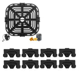 8PCS Fryer Silicone Bumper Fryer Replacement Silicone Bumper Parts Silicone Tabs For Instant Vortex 6qt