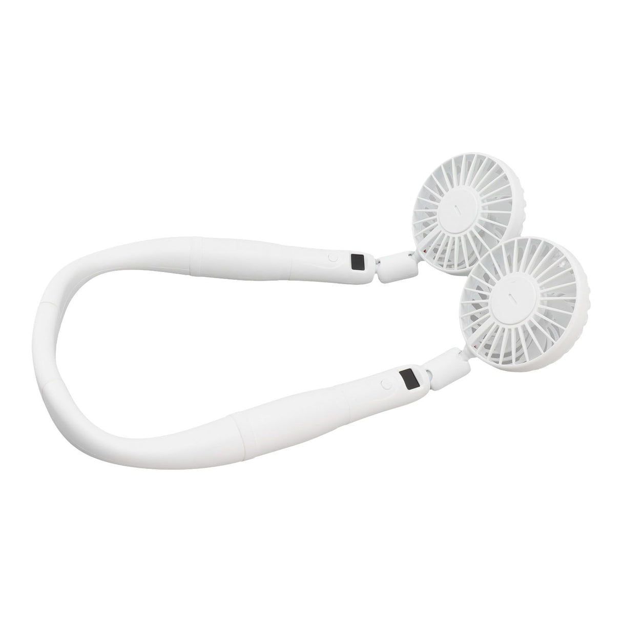 Neck Fan 3 Gear Angle Adjustment LCD Display USB Rechargeable Mini Portable Handheld Neck Hanging Fan
