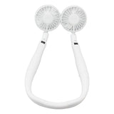 Neck Fan 3 Gear Angle Adjustment LCD Display USB Rechargeable Mini Portable Handheld Neck Hanging Fan
