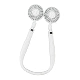 Neck Fan 3 Gear Angle Adjustment LCD Display USB Rechargeable Mini Portable Handheld Neck Hanging Fan - Close-Up Angle