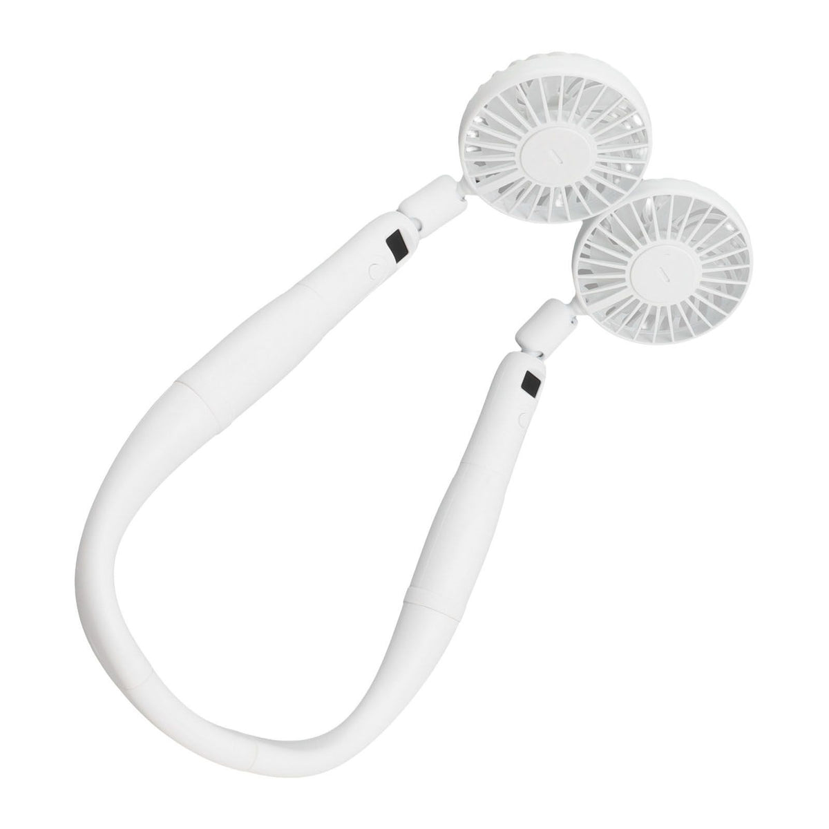 Neck Fan 3 Gear Angle Adjustment LCD Display USB Rechargeable Mini Portable Handheld Neck Hanging Fan