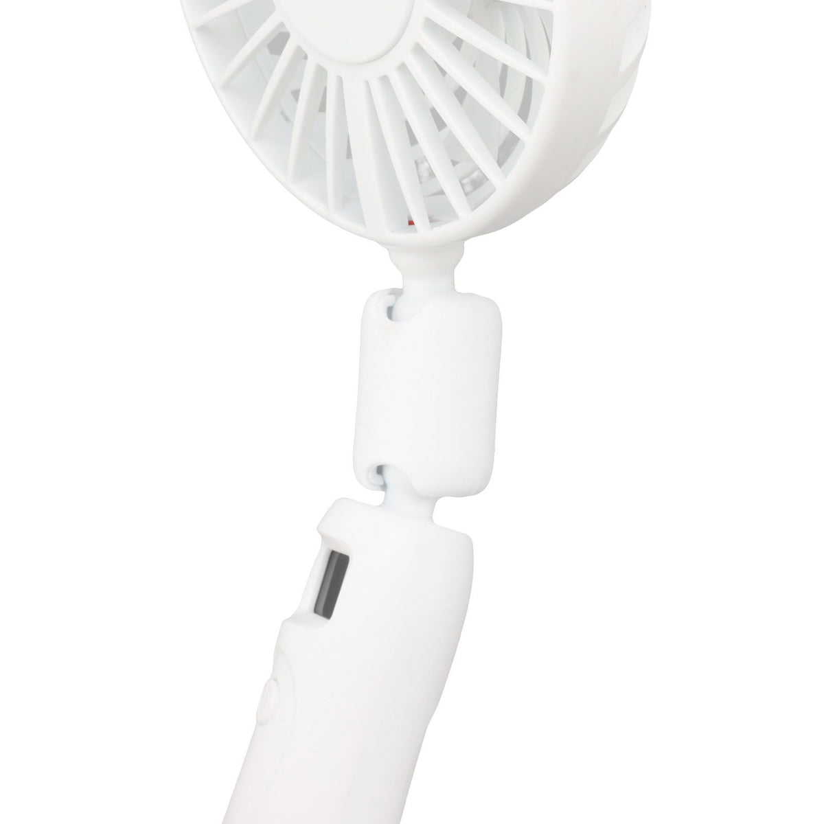 Neck Fan 3 Gear Angle Adjustment LCD Display USB Rechargeable Mini Portable Handheld Neck Hanging Fan