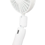 Neck Fan 3 Gear Angle Adjustment LCD Display USB Rechargeable Mini Portable Handheld Neck Hanging Fan