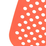 Reusable Air Fryer Mats Stick Proof Dishwasher Safe Oil Resistant Silicone Air Fryer Liner for Oven Red Black 4pcs 18.5cm/7.3in - Extra Image