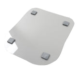 Stand Mixer Sliding Tray Acrylic 35x30cm Countertop Coffee Maker Air Fryer Blender Appliance Slider Pad - Top-Down View