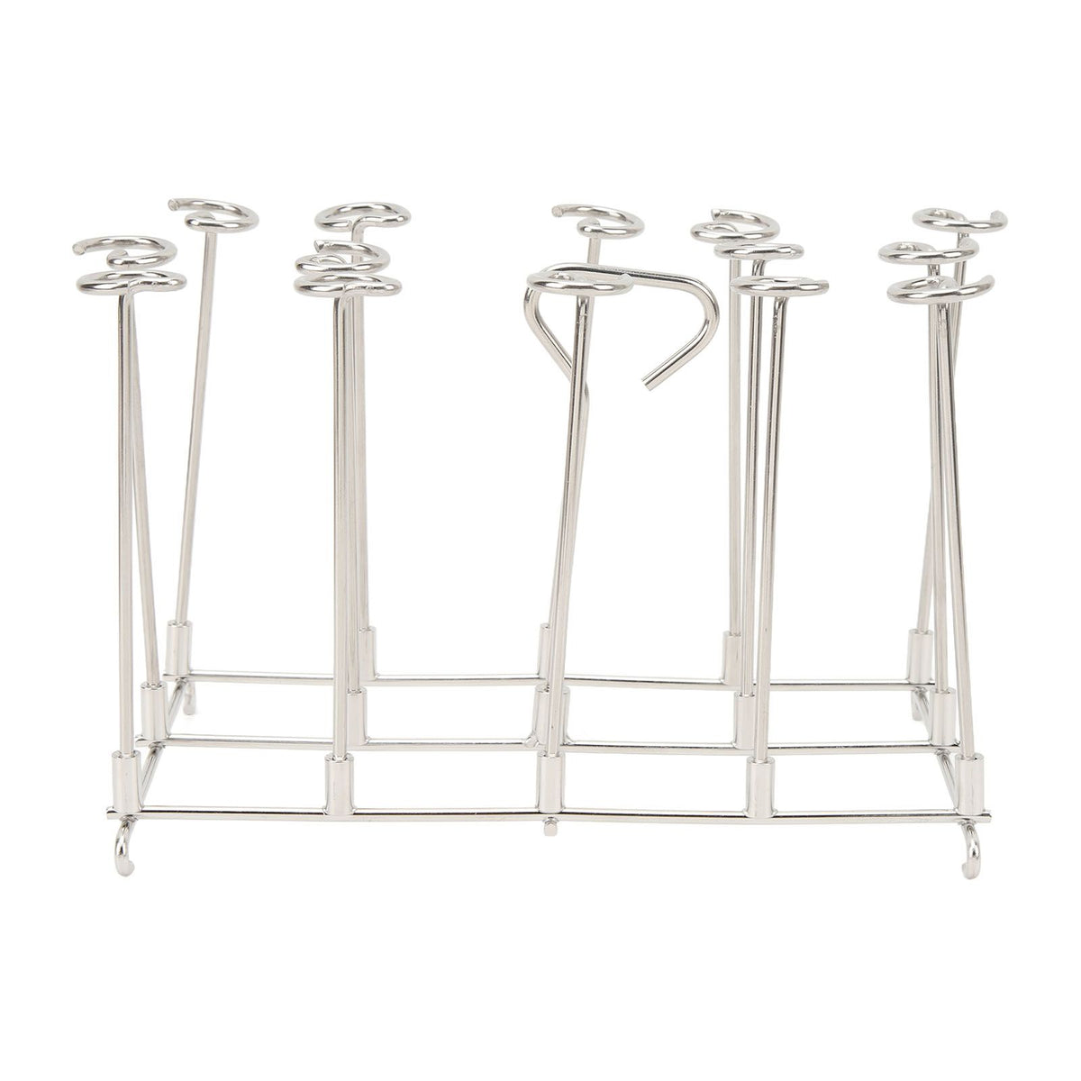 Skewer Stand Fryer Grill Rack Set Stainless Steel Vertical BBQ Grill Rack Round Rotating Fryer Stand for Ninja DZ201 Foodi 8 Quart