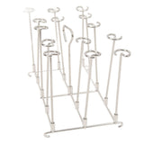 Skewer Stand Fryer Grill Rack Set Stainless Steel Vertical BBQ Grill Rack Round Rotating Fryer Stand for Ninja DZ201 Foodi 8 Quart - Extra Image