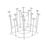 Skewer Stand Racks Stainless Steel Grilling Skewer Stand for Ninja Foodi Fryer 8QT