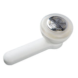 Lint Remover Light Weight USB Powered Lint Shaver White Rechargeable Fabric Shaver for Home Travel Office