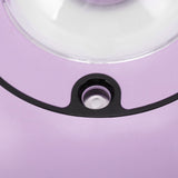 Mini Humidifier Cute Cat Sculpture Portable Quiet Desktop Air Humidifier for Home Office USB Plug in Purple - Extra Image
