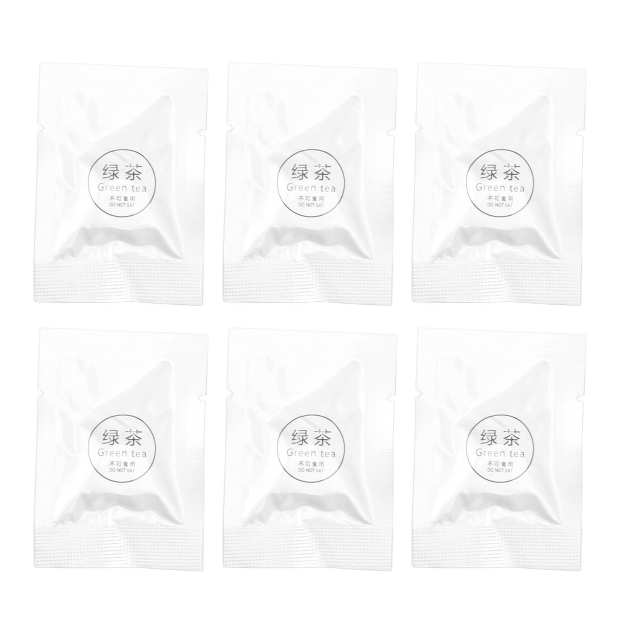 6 Pack Car Fragrance Replacement Tablets Portable Air Vent Clip Replacement Pads for Car Accessories Green Tea Flavor