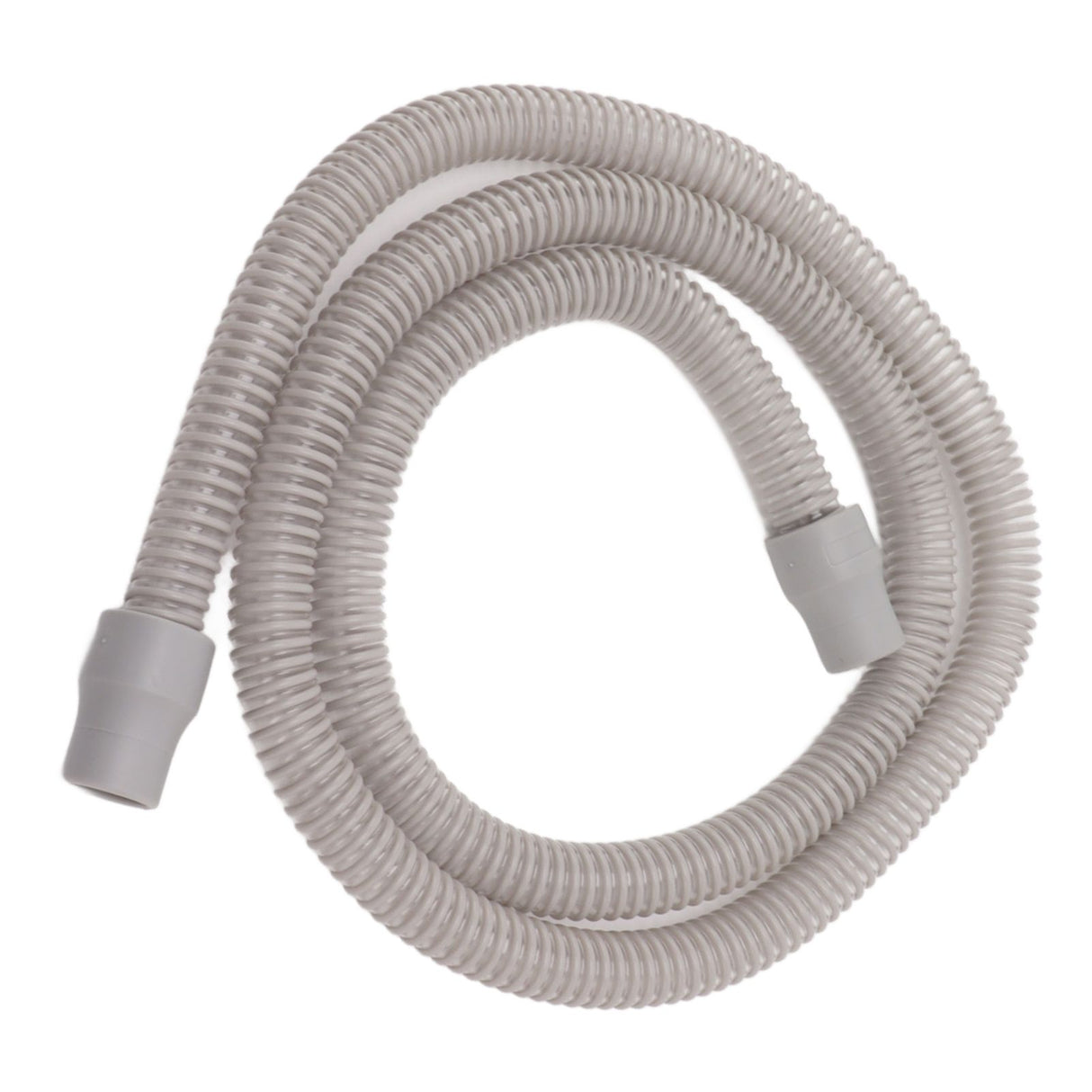 6FT Breathing Machine Tube Universal Flexible Connecting Tube Sealing for Ventilator Accessory Gray