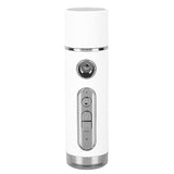 Handheld Eye Massager Wand EMS Sooth Fade Dark Circles Vibration Handheld Eye Massager Pen for Work Travel 15ml White - Front View