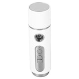 Handheld Eye Massager Wand EMS Sooth Fade Dark Circles Vibration Handheld Eye Massager Pen for Work Travel 15ml White - Top-Down View