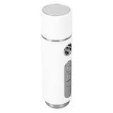Handheld Eye Massager Wand EMS Sooth Fade Dark Circles Vibration Handheld Eye Massager Pen for Work Travel 15ml White - Rear View