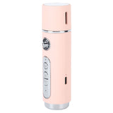 Handheld Eye Massager Wand EMS Sooth Fade Dark Circles Vibration Handheld Eye Massager Pen for Work Travel 15ml Pink - 45-Degree Angle