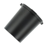 Aluminium Alloy Dosing Cup 51mm Special Powder Cup Coffee Machine Handle Connecting Powder for Delonghi 9 Series 9335 Black