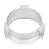 Coffee Powder Ring 51mm Aluminium Alloy Hands Free Dosing Funnel For Delonghi 9 Series 9335 9155 9355 9665 Silver