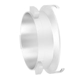 Coffee Powder Ring 51mm Aluminium Alloy Hands Free Dosing Funnel For Delonghi 9 Series 9335 9155 9355 9665 Silver - Extra Image