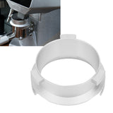 Coffee Powder Ring 51mm Aluminium Alloy Hands Free Dosing Funnel For Delonghi 9 Series 9335 9155 9355 9665 Silver - Extra Image
