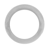 Coffee Powder Ring 51mm Aluminium Alloy Hands Free Dosing Funnel For Delonghi 9 Series 9335 9155 9355 9665 Silver