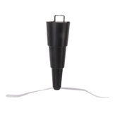 Table Fly Fan with Soft Blades Outdoor Indoor Portable Flying Fan for Meal Food Protection - 45-Degree Angle