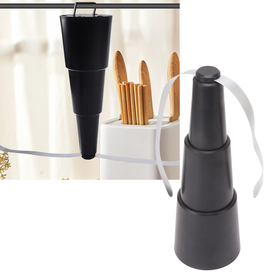 Table Fly Fan with Soft Blades Outdoor Indoor Portable Flying Fan for Meal Food Protection