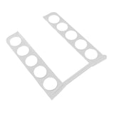 Coffee Pods Holder for 10 Capsules Acrylic Side Mount Capsule Storage Organizer Rack for Home Cafe Office