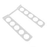 Coffee Pods Holder for 10 Capsules Acrylic Side Mount Capsule Storage Organizer Rack for Home Cafe Office