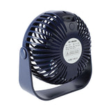 Small Desk Fan 3 Gear Wind Speeds Mute Rechargeable Summer Usb Mini Fan for Home Bedroom