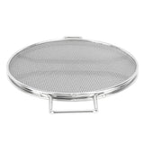 Detachable Stainless Steel Splatter Shield Replacement for Ninja Foodi IG651 Fryer Accessories - Top-Down View