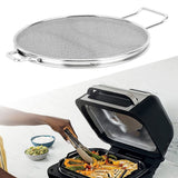 Detachable Stainless Steel Splatter Shield Replacement for Ninja Foodi IG651 Fryer Accessories