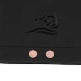 Simulation Flame Aromatherapy Machine Black 225ml 35DB USB Flame Air Diffuser for Coffee Shop Home