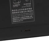 Simulation Flame Aromatherapy Machine Black 225ml 35DB USB Flame Air Diffuser for Coffee Shop Home
