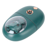 Cute Animal Facial Mist Sprayer USB Rechargeable Mini Eye Face Humidifier for Travelling 35ml 500mah Green - Extra Image