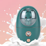 Cute Animal Facial Mist Sprayer USB Rechargeable Mini Eye Face Humidifier for Travelling 35ml 500mah Green - Extra Image