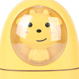 Cute Animal Facial Mist Sprayer USB Rechargeable Mini Eye Face Humidifier for Travelling 35ml 500mah Yellow