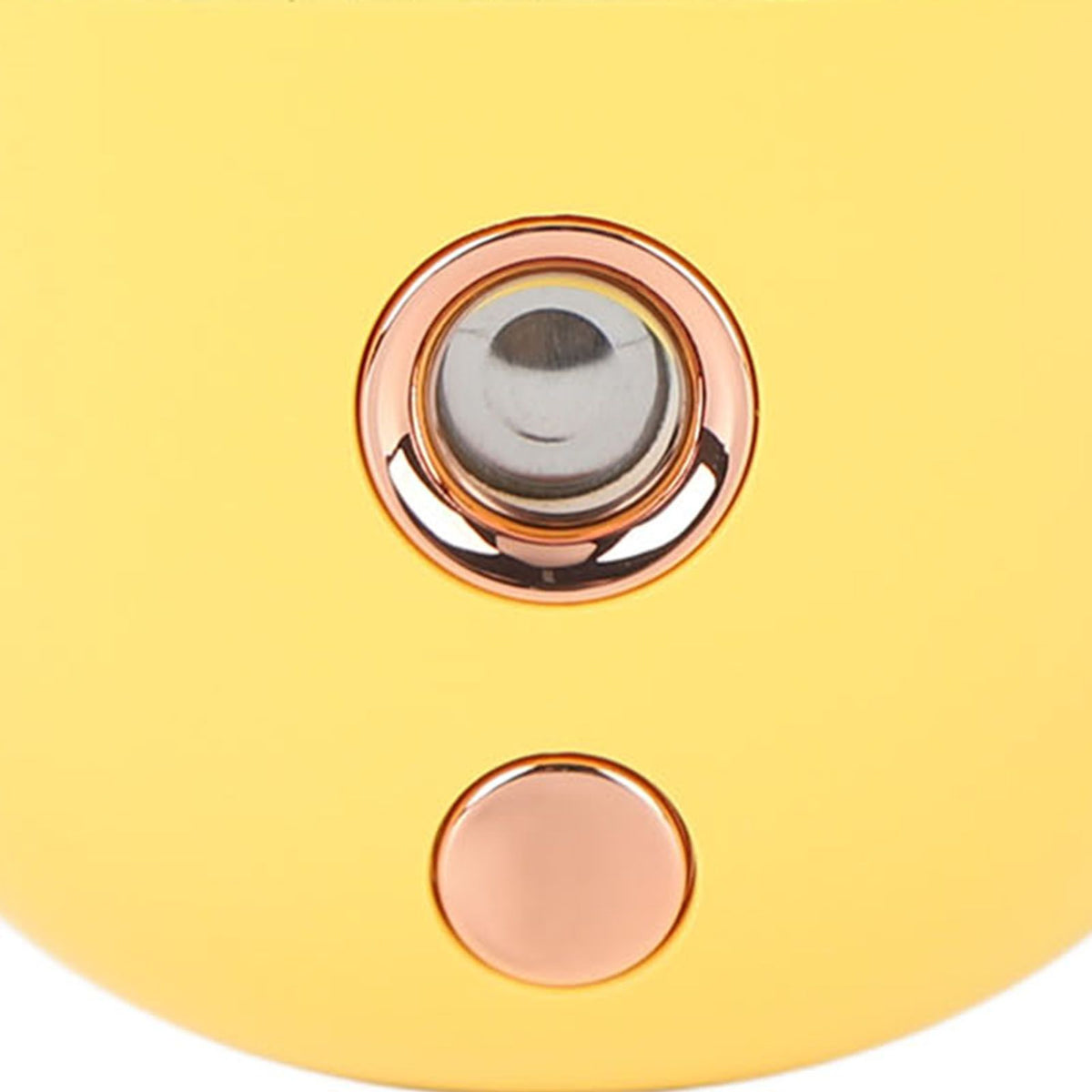 Cute Animal Facial Mist Sprayer USB Rechargeable Mini Eye Face Humidifier for Travelling 35ml 500mah Yellow