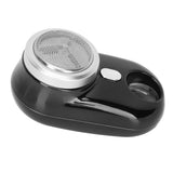 Mini Beard Clipper IPX7 USB Rechargeable Pocket Portable Beard Trimmer for Travel Gift for Father Husband Black