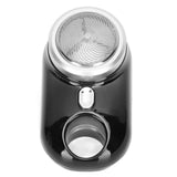 Mini Beard Clipper IPX7 USB Rechargeable Pocket Portable Beard Trimmer for Travel Gift for Father Husband Black - 45-Degree Angle