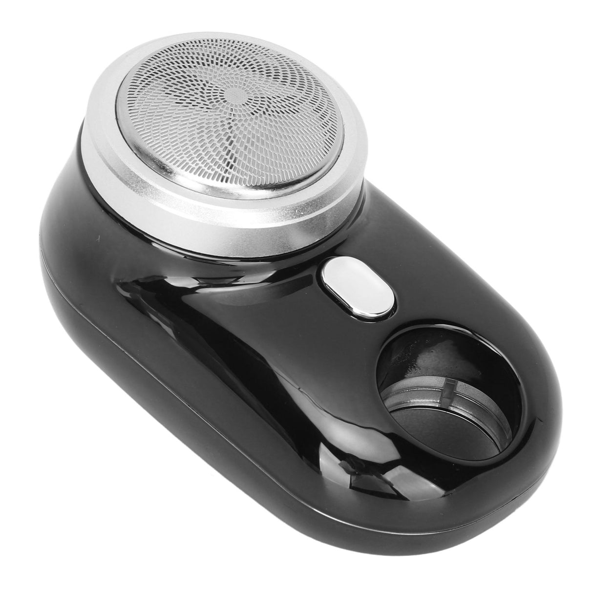 Mini Beard Clipper IPX7 USB Rechargeable Pocket Portable Beard Trimmer for Travel Gift for Father Husband Black