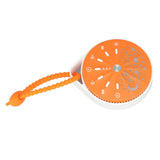 Portable White Noise Sound Machine for Baby 10 Natural Sounds With Volume Control Compact White Noise Machine for Sleep Aid Orange - Top-Down View