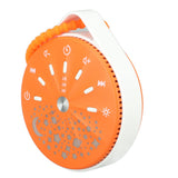 Portable White Noise Sound Machine for Baby 10 Natural Sounds With Volume Control Compact White Noise Machine for Sleep Aid Orange - Extra Image
