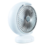 3 Speed Wind Small Desk Fan USB Powered Silent Home Portable Mini Fan for Office Dormitory - Rear View