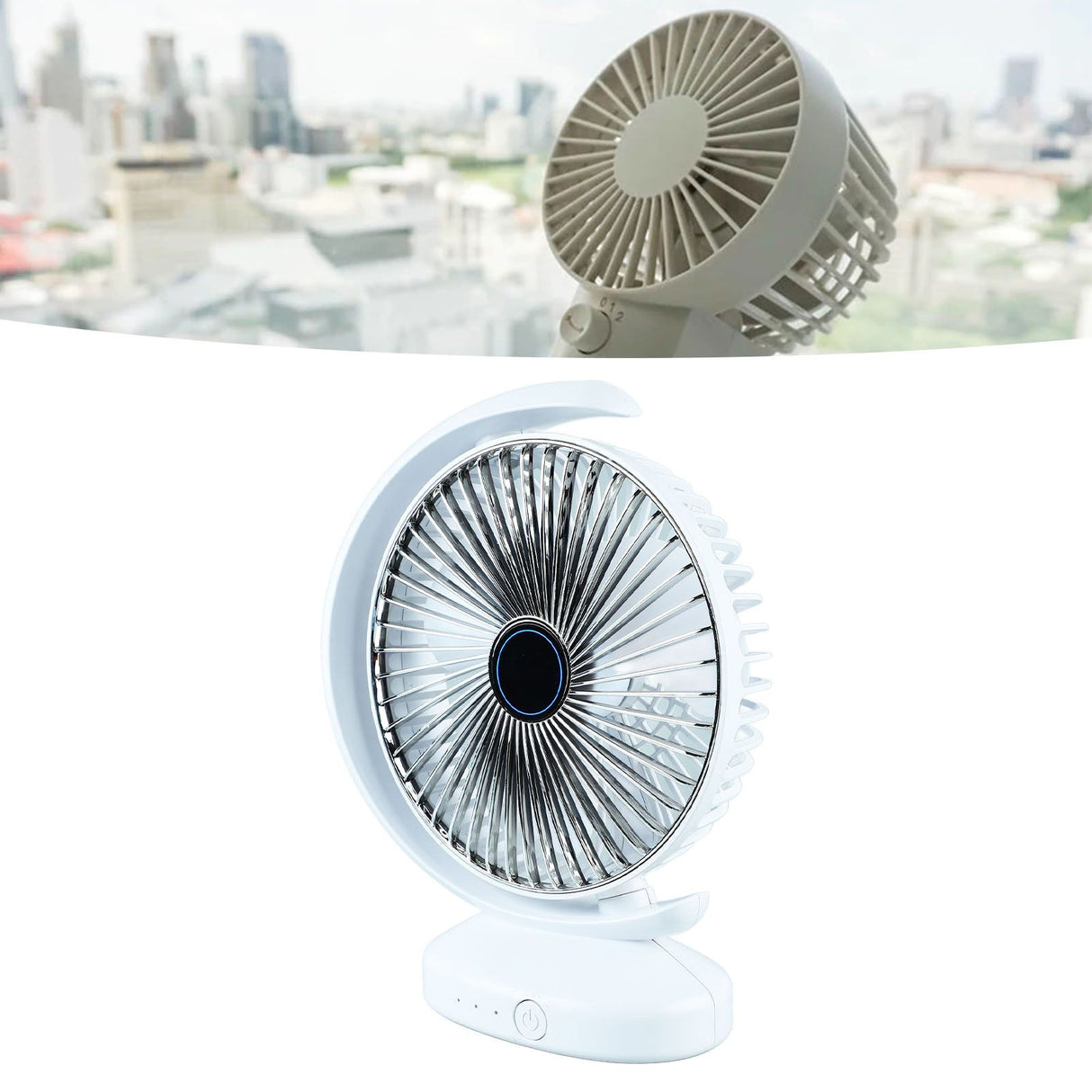 3 Speed Wind Small Desk Fan USB Powered Silent Home Portable Mini Fan for Office Dormitory