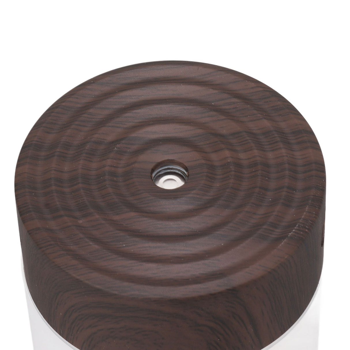 Mini Humidifier 260ml 5V USB Charge Colorful LED Night Light Wood Grain Desk Humidifier for Bedroom Office Car Dark Wood Grain