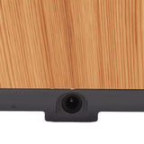 150ml Flame Diffuser Humidifier Prevents Dryness Silent Operation Wood Grain Humidifier with 7 Color Lights for Bedroom Office Light Grain - Extra Image