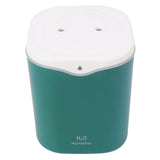 2L Cool Mist Humidifier Quiet 2 Mist Modes USB Portable Aromatherapy Humidifier with Color Light for Bedroom Home Green - Rear View