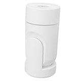 Portable Mini Humidifier USB Automatic Rotating Super Quiet Small Desktop Cool Mist Humidifier for Bedroom Office Car Travel White - Side View